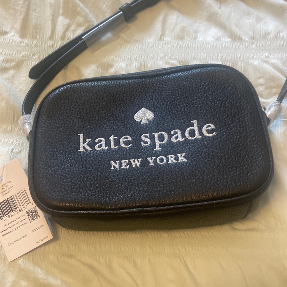 Kate spade camera bag-black